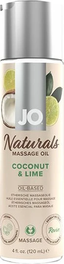 System Jo Naturals Massageöl