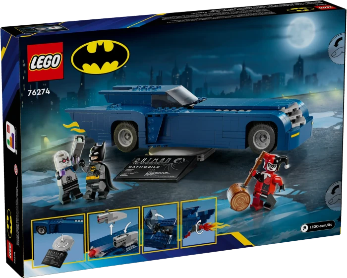 LEGO DC Universe Super Heroes - Batman im Batmobil vs. Harley Quinn und Mr. Freeze