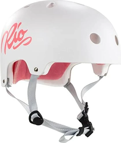Rio Roller Script Helm weiß