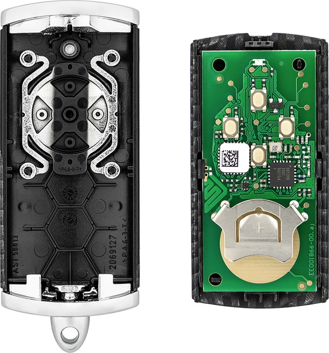 Hörmann HSE 4 BiSecure Handsender für Garagentor 4-Kanal, carbon