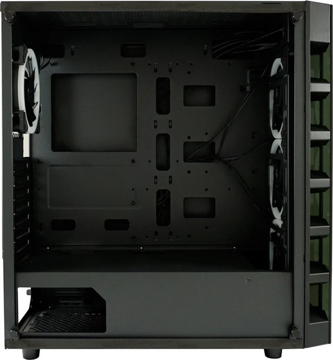 LC-Power Gaming 709B Solar_System_X, Glasfenster