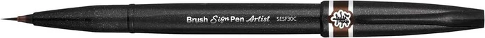 Pentel Brush Sign Pen Artist SESF30C braun