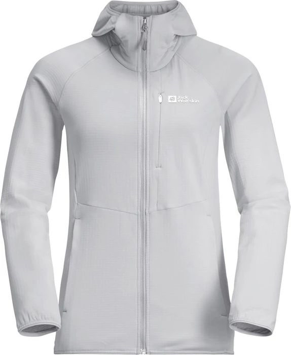 Jack Wolfskin Kolbenberg Hooded FZ Jacke cool grey (Damen)