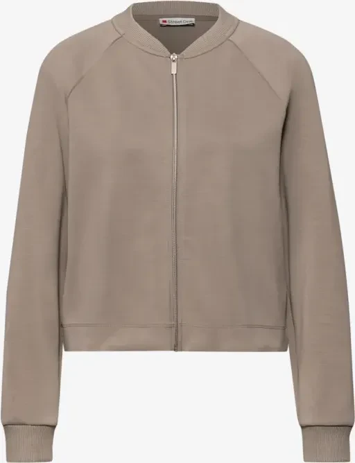Street One Silk-Look Jacke clay sand (Damen)