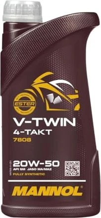 Mannol V-Twin for Harley-Davidson API SM 20W-50 1l