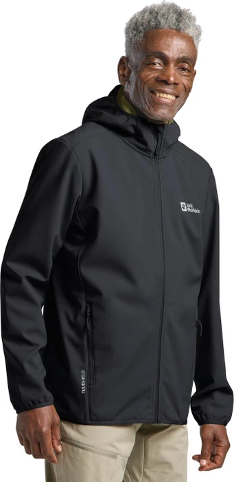 Jack Wolfskin Bornberg Hoody Funktionsjacke phantom/chartreuse (Herren)