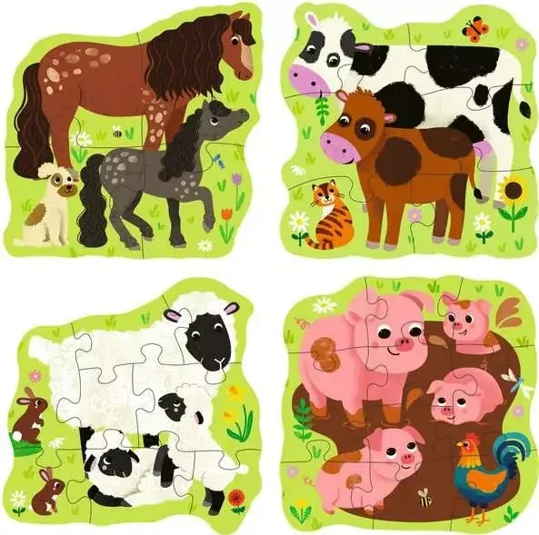 Ravensburger Puzzle Up! Bauernhoftiere