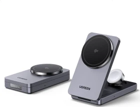Ugreen MagFlow Qi2 zertifizierte 15W 3 in 1 iPhone Ladestation