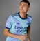 adidas FC Arsenal Authentic 2024/2025 Ausweichtrikot clear aqua/light flash purple (Herren) Vorschaubild