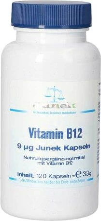 BIOS Medical Services Vitamin B12 9µg Junek Kapseln, 120 Stück