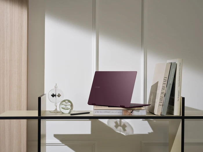 Samsung Galaxy Book2 Pro 360 13, Burgundy, Core i5-1240P, 8GB RAM, 256GB SSD, DE