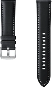Samsung Stitch Leather Armband 22mm für Galaxy Watch/Watch 3 schwarz