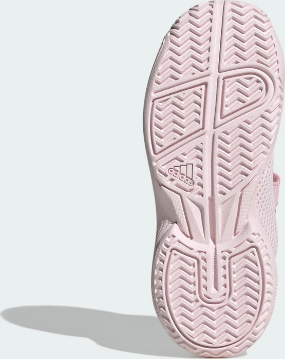 adidas Courtflash Hook-and-Loop distilled pink/cloud white (Junior)