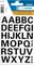 Herma Buchstabenetiketten A-Z, 10x15mm, wetterfest, schwarz, 1 Blatt (36 Etiketten) Vorschaubild