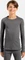 Odlo Active Warm Eco Funktionsshirt langarm steel grey melange (Junior) Vorschaubild