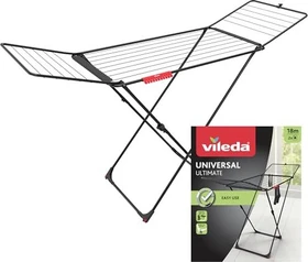 Vileda Universal Ultimate Black Edition Wäscheständer, 18m