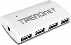 TRENDnet USB-Hub, 7x USB-A 2.0, USB 2.0 Mini-B [Buchse] (TU2-700)