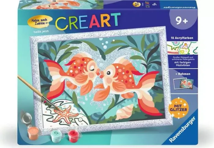 Ravensburger Malen nach Zahlen Verliebte Fische