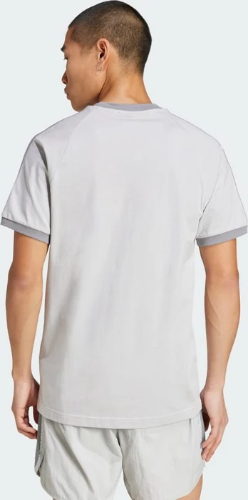 adidas Adicolor Classics 3-Streifen T-Shirt kurzarm grey two (Herren)