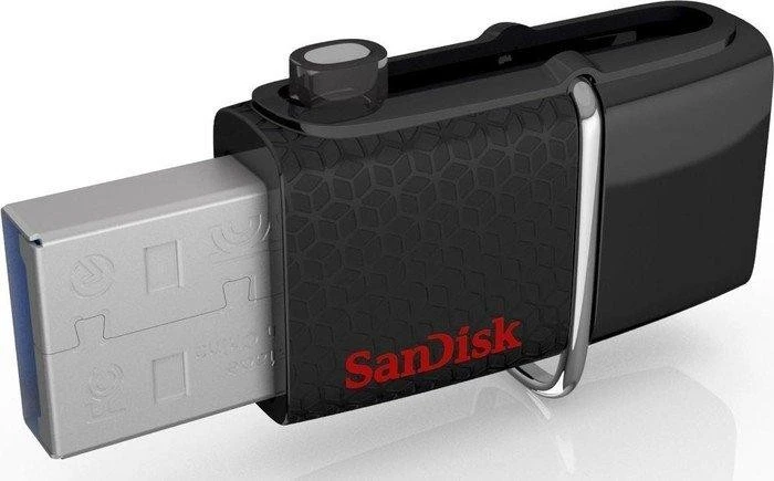 SanDisk Ultra Dual Android 16GB schwarz, USB-A + USB Micro-B, USB 3.2 Gen 1×1, USB 2.0