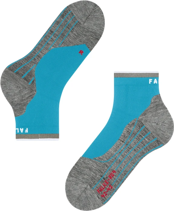 Falke RU4 Endurance Short Reflect Laufsocken türkis (Herren)