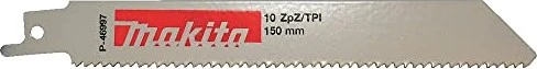 Makita BIM Metall Säbelsägeblatt 10TPI, 130x0.9mm, 5 Stück