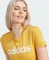 adidas Loungewear Essentials Slim Logo T-Shirt kurzarm preloved yellow/white (Damen) Vorschaubild