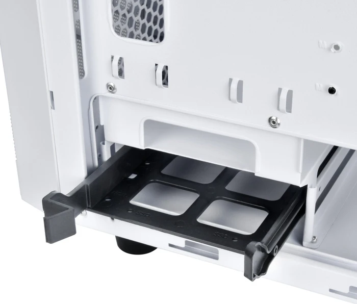 SilverStone Precision PS15, weiß, Glasfenster