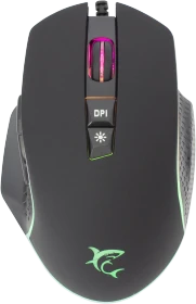 White Shark Gareth Black Gaming Mouse, schwarz, USB (GM-5009B)