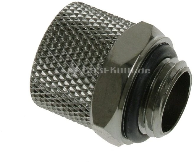 Bitspower Anschluss G1/4" auf 11/8mm glänzend schwarz