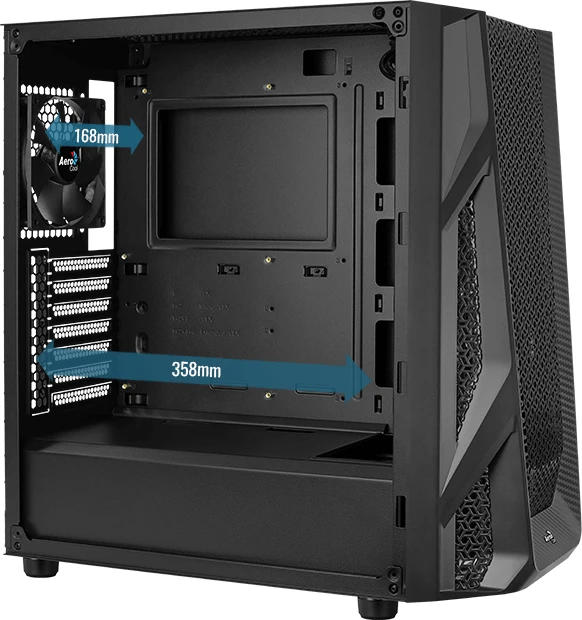 AeroCool AirHawk, Glasfenster
