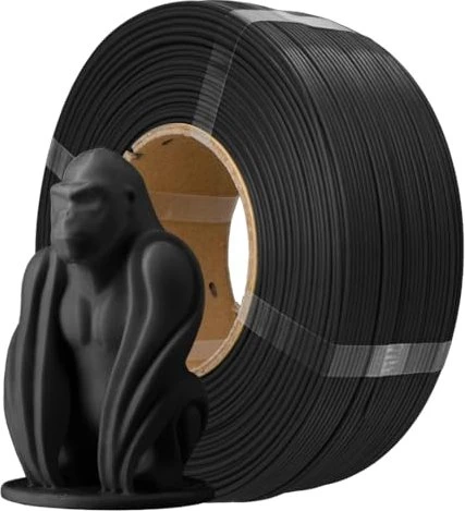AzureFilm PLA Matte HS Refill, schwarz, Spule, 1.75mm