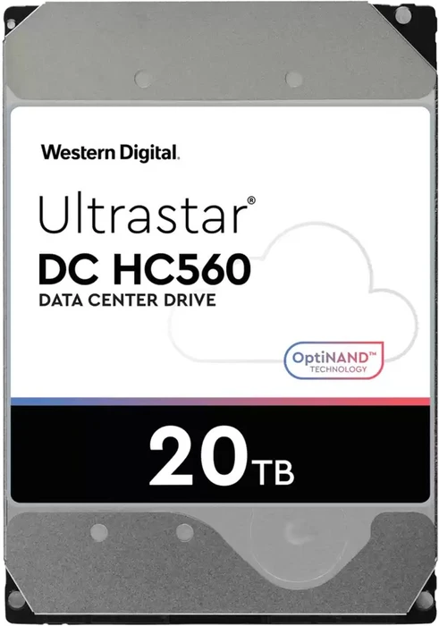 Western Digital Ultrastar DC HC560 20TB, SE, 24/7, 512e / 3.5" / SAS 12Gb/s