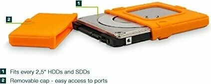 Fantec HDD Schutzhülle, 2.5"