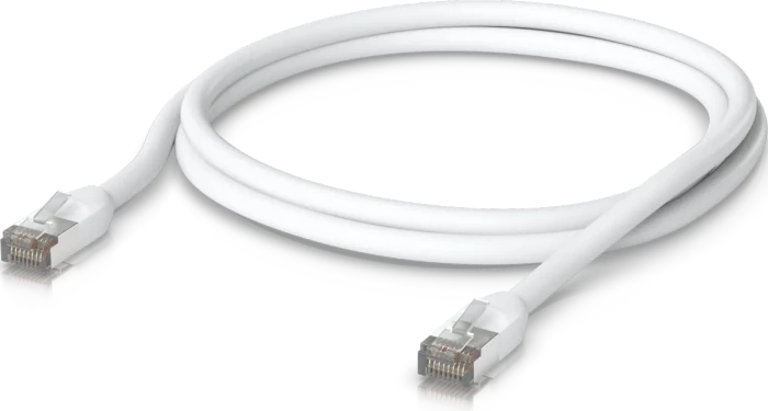 Ubiquiti UniFi Patchkabel Outdoor, Cat6, RJ-45/RJ-45, 2m, weiß