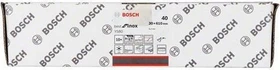 Bosch Professional Y580 Best for Inox Schleifband K40, 30x610mm, 10 Stück