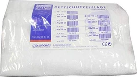 Dr. Junghans Medical Folie/Frottee Bettschutzeinlage, 100x150cm, 1 Stück