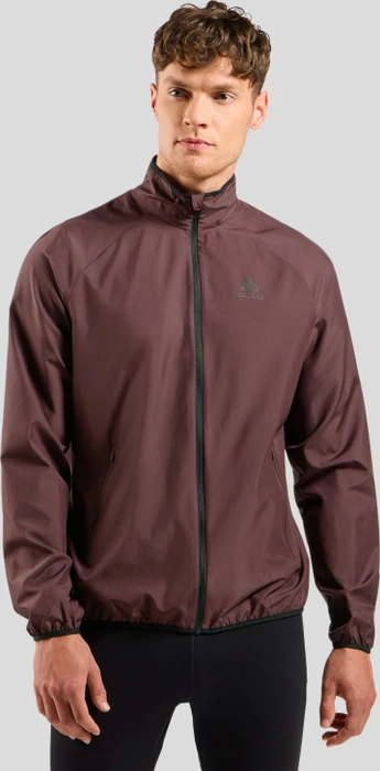 Odlo Essential Light Laufjacke fudge (Herren)