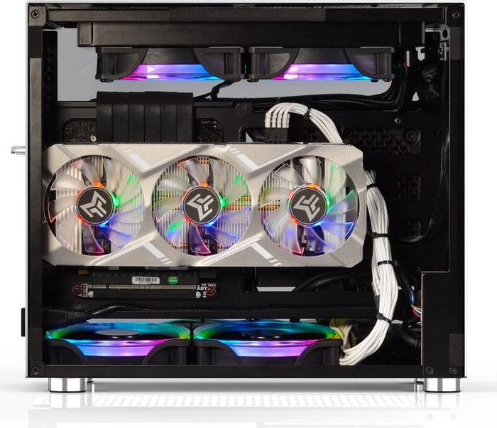 Jonsbo V10, silber, Mini-ITX
