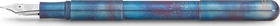 Kaweco Supra fireblue, rechte Hand, mittel