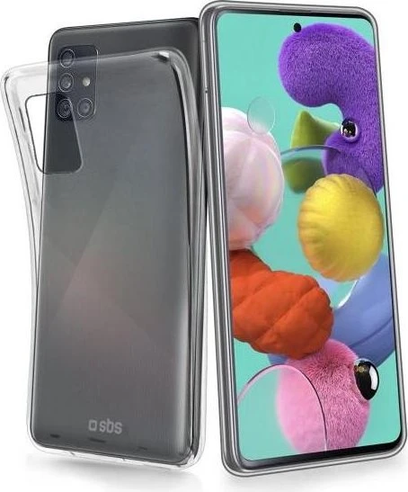 SBS Mobile Skinny Cover für Samsung Galaxy A52 5G transparent