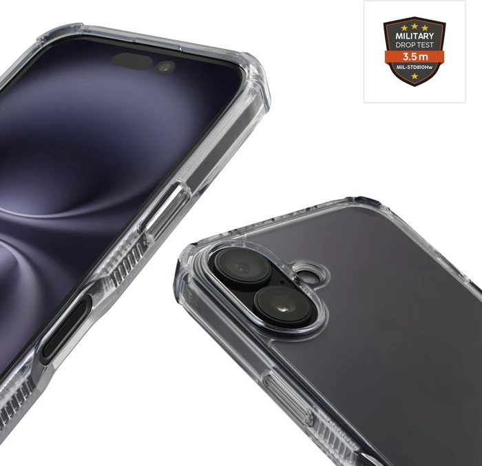 Hama Handyhülle Extreme Protect für Apple iPhone 16e transparent