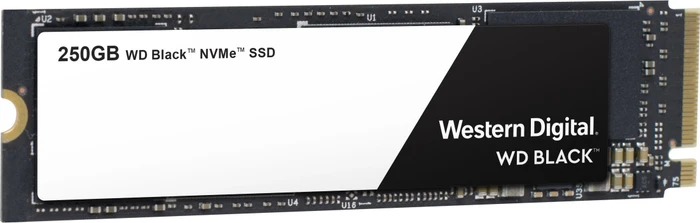 Western Digital WD_BLACK NVMe SSD 2018 250GB, M.2 2280 / M-Key / PCIe 3.0 x4