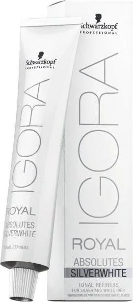 Schwarzkopf Igora Royal Absolutes Haarfarbe silverwhite grey lilac, 60ml