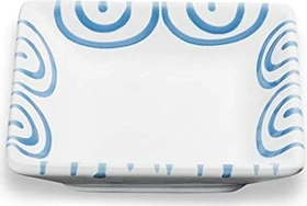Gmundner Keramik Blaugeflammt Snackschale 11x11cm