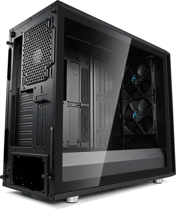 Fractal Design Define S2 Blackout, Glasfenster, schallgedämmt