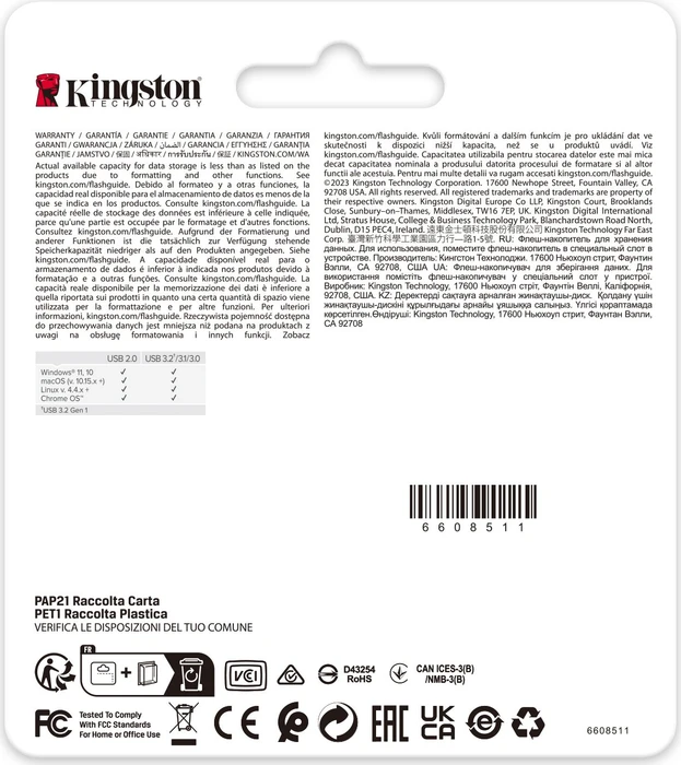 Kingston DataTraveler SE9 G3 64GB gold, USB-A, USB 3.2 Gen 1×1