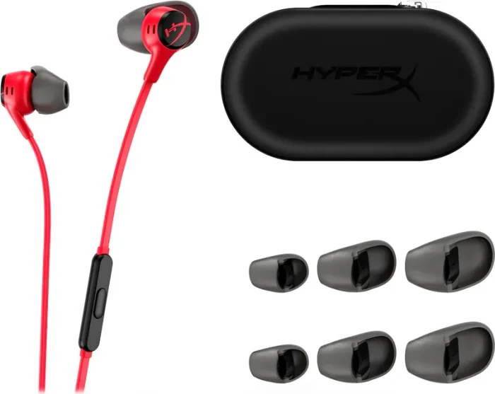 HP HyperX Cloud Earbuds II rot
