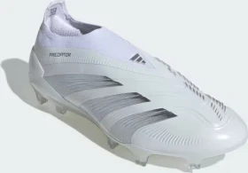 adidas Predator Elite Laceless FG cloud white/silver metallic