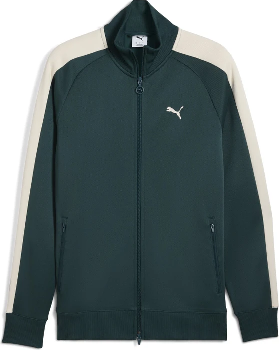Puma T7 Always On Trainingsjacke green terrain/alpine snow (Herren)